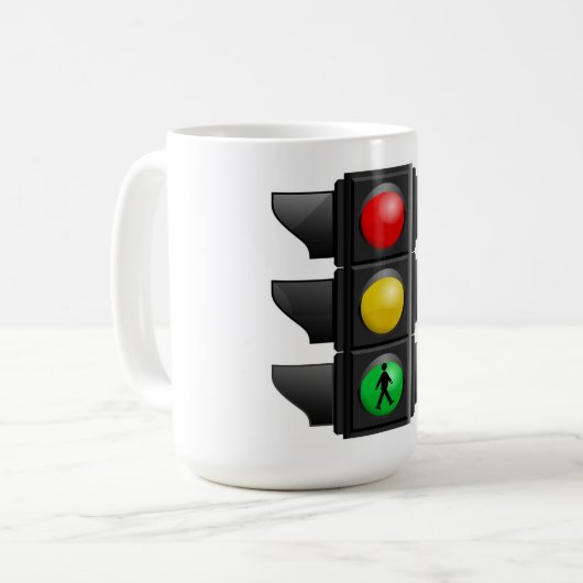 Stop light kaffeetasse (Vorderseite Links)