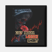 Stop loss | Motivation | Fantasy trade Design Magnet (Vorne)