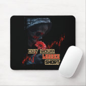Stop loss | Motivation | Fantasy trade Design Mousepad (Mit Mouse)