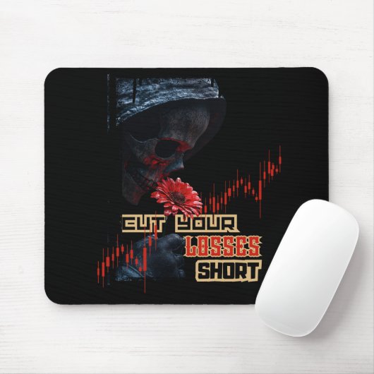 Stop loss | Motivation | Fantasy trade Design Mousepad (Mit Mouse)