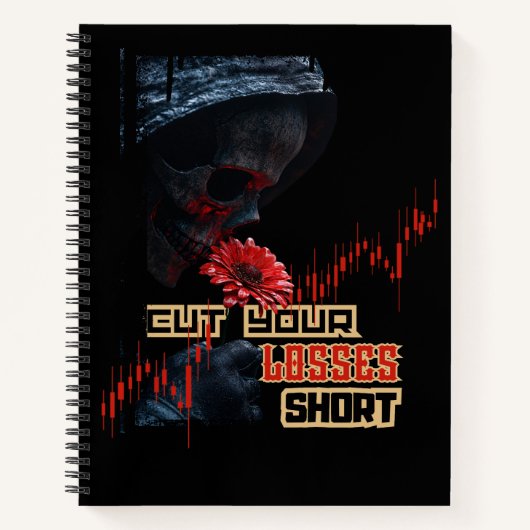 Stop loss | Motivation | Fantasy trade Design Notizblock (Vorderseite)