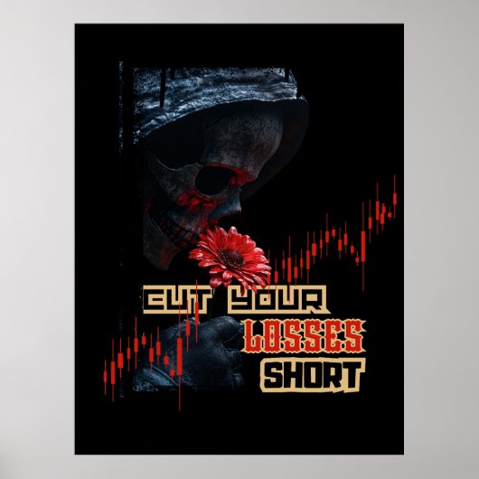 Stop loss | Motivation | Fantasy trade Design Poster (Vorne)