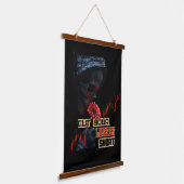 Stop loss | Motivation | Fantasy trade Design Wandteppich Mit Holzrahmen (Gewinkelt)