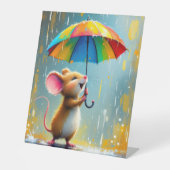 Stop mousing around sockelschild (Vorderseite)