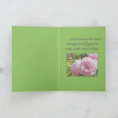 "STOP...RIECH...UND ERINNERE DICH AN DIE SÜßE DER KARTE (Innenseite)