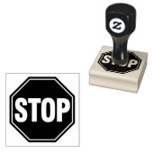STOP-Schild Gummistempel (Stempel)
