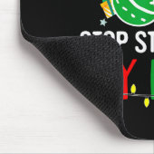 Stop Staring At My - Funny Dirty Christmas Adult H Mousepad (Ecke)