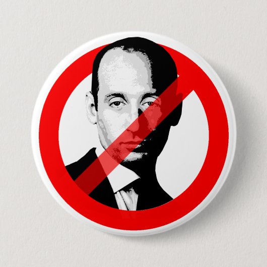 STOP STEPHEN MILLER BUTTON (Vorderseite)