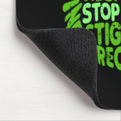 Stop stigma mental health awareness warrior mousepad (Ecke)