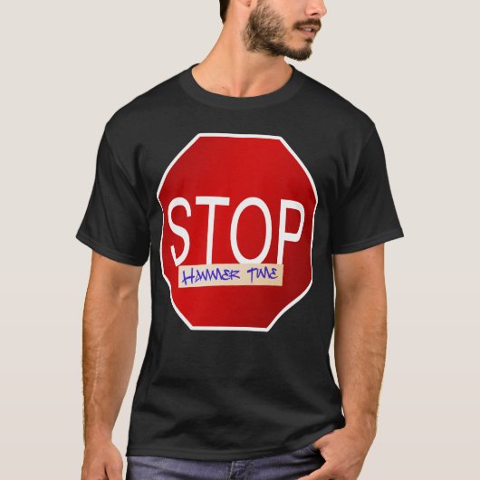 STOP!T-Shirt T-Shirt (Vorderseite)