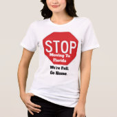 Stop-T-Shirt Tri-Blend Shirt (Vorderseite)