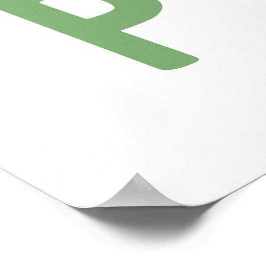 STOP Technique Mindset Klassenzimmer Poster (Ecke)