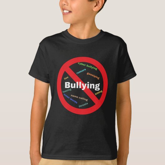 Stop the bullying T-Shirt (Vorderseite)