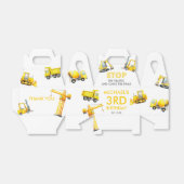 Stop The Traffic Construction Trucks Birthday Geschenkschachtel (Ungefaltet)