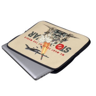 Stop The War 15" Laptopschutzhülle