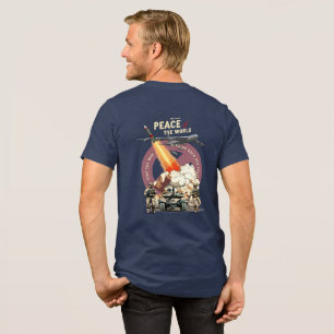 Stop The War (Dk. mode) Langarm Herren Tri-Blend Shirt