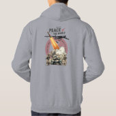 Stop The War (Light mode) | Herren Hoodie (Rückseite)