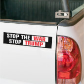 Stop The War Stop Trump Anti-War Autoaufkleber (Auf Lkw)