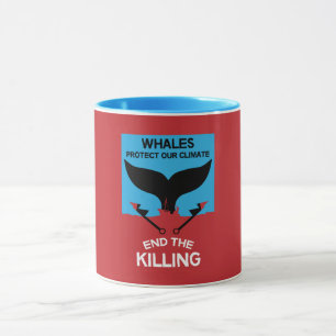Stop Walfang Walfangverbot Meeresschutz Tasse