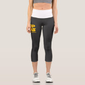 Stop Wars Parodie-Logo Capri Leggings (Vorderseite)