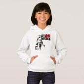 Stop Wars Parodie-Logo Hoodie (Vorne ganz)