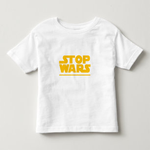Stop Wars Parodie-Logo Kleinkind T-shirt