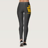Stop Wars Parodie-Logo Leggings (Rückseite)