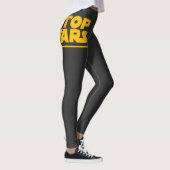 Stop Wars Parodie-Logo Leggings (Rechts)