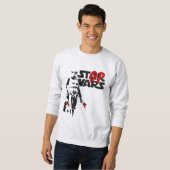 Stop Wars Parodie-Logo Sweatshirt (Vorne ganz)