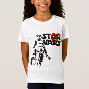 Stop Wars Parodie-Logo T-Shirt