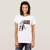 Stop Wars Parodie-Logo T-Shirt (Vorne ganz)