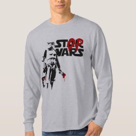 Stop Wars Parodie-Logo T-Shirt