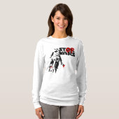 Stop Wars Parodie-Logo T-Shirt (Vorne ganz)
