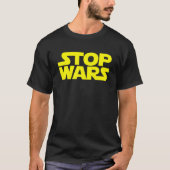 Stop Wars Peace Anti War Positive Vibe No War Ukra T-Shirt (Vorderseite)