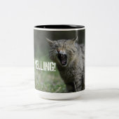 "STOP YELLING" in dieser Tasse Staaten es alles. (Mittel)