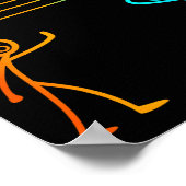 Stop You're Under A Rest _ Funny Music Teacher Poster (Ecke)