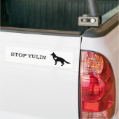 "STOP YULIN" Autoaufkleber zur Sensibilisierung fü (Auf Lkw)