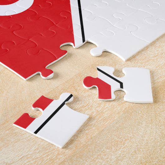 STOP-Zeichen ⚠ CHHOP in Khmer Puzzle (Seite)