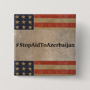 #StopAidToAserbaijan-Button Button