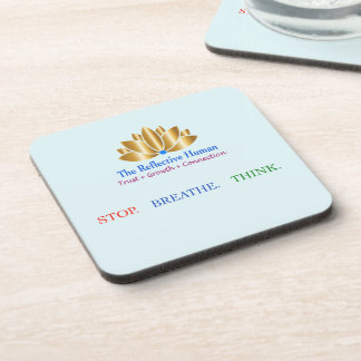 StopBreatheThink Coaster Getränkeuntersetzer