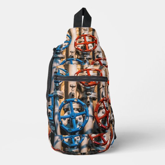 Stopcock im Schiffbau, Zürich Crossbody Bag (Vorderseite)