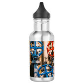 Stopcock im Schiffbau, Zürich Edelstahlflasche (Links)