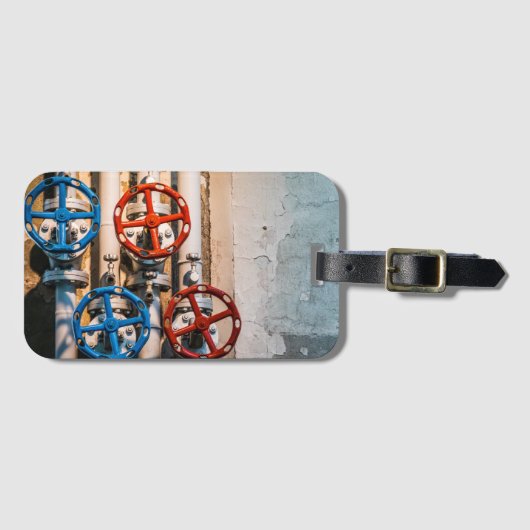 Stopcock im Schiffbau, Zürich Gepäckanhänger (Vorderseite (Horizontal))