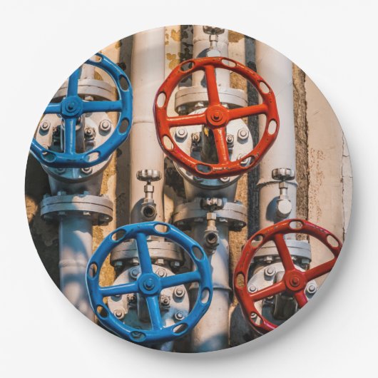 Stopcock im Schiffbau, Zürich Pappteller (Vorderseite)