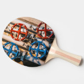 Stopcock im Schiffbau, Zürich Tischtennis Schläger (Seitenansicht)