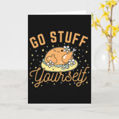 Stopf Dich Voll  Karte (Gelbe Blume)