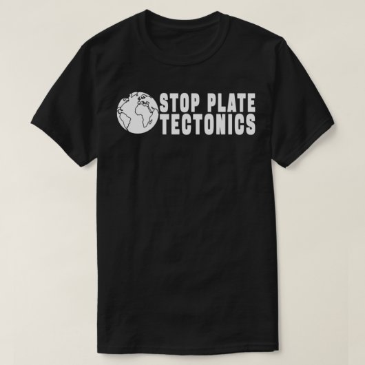 STOPFPLATTE TECTONICS GIFT T-Shirt (Design vorne)