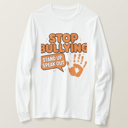 Stoping bullying  T-Shirt (Design vorne)