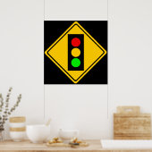 Stoplight Ahead Poster (Küche)