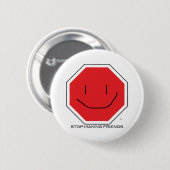 StopMakingFriends Knopf Button (Vorne & Hinten)